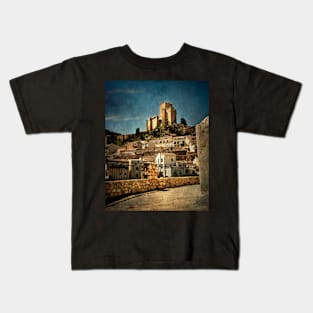 Castle At Velez Blanco In Anadalucia Kids T-Shirt